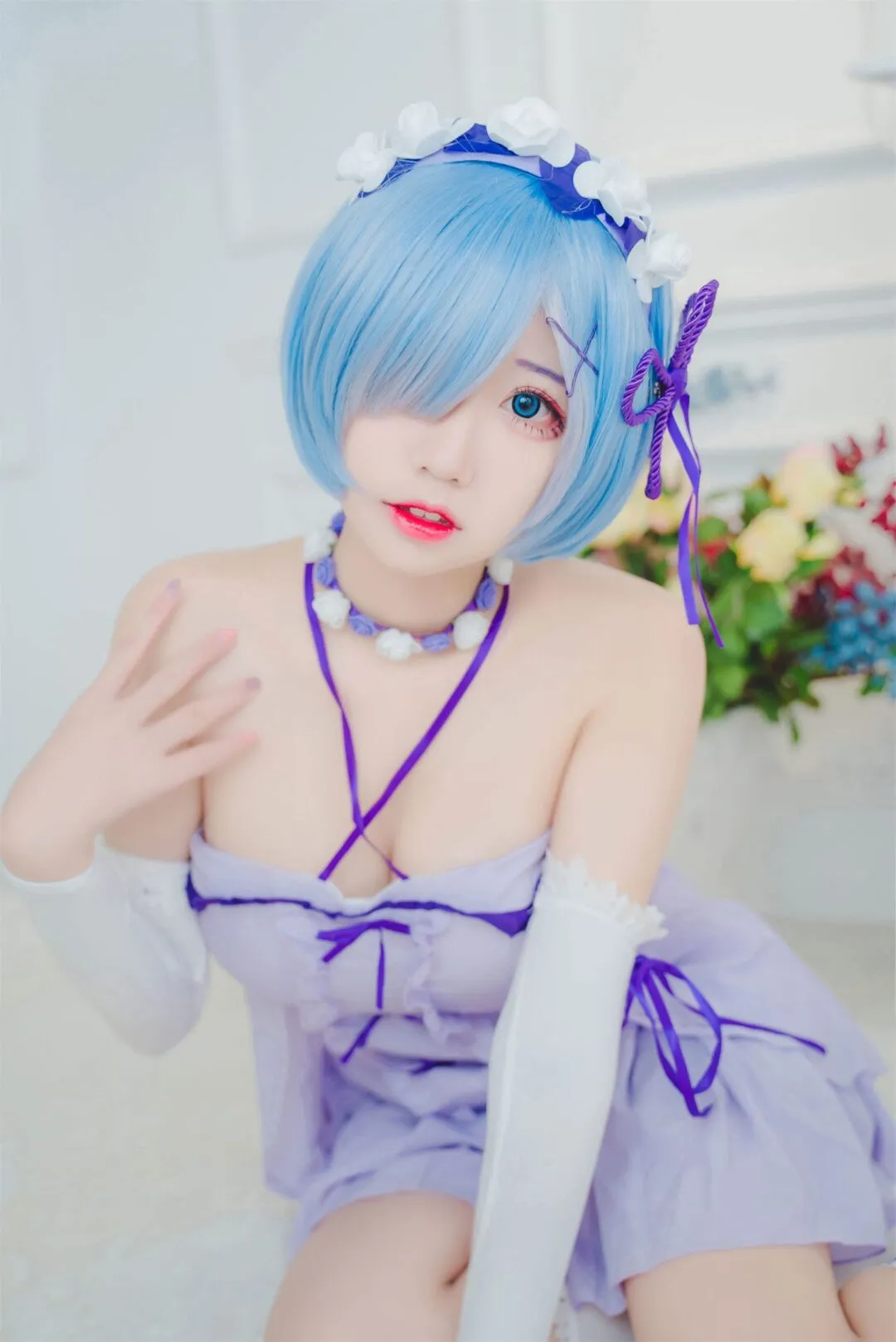 从零开始的异世界 蕾姆cosplay-绝对领域