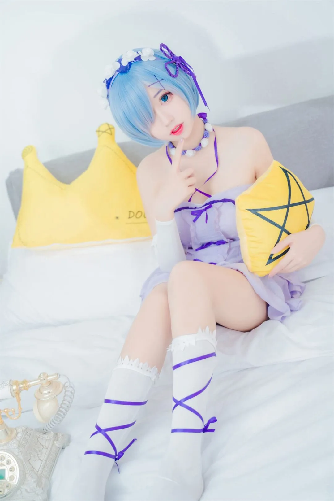 从零开始的异世界 蕾姆cosplay-23