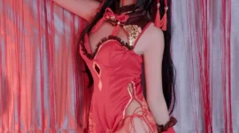 约会大作战 时崎狂三旗袍cosplay-绝对领域