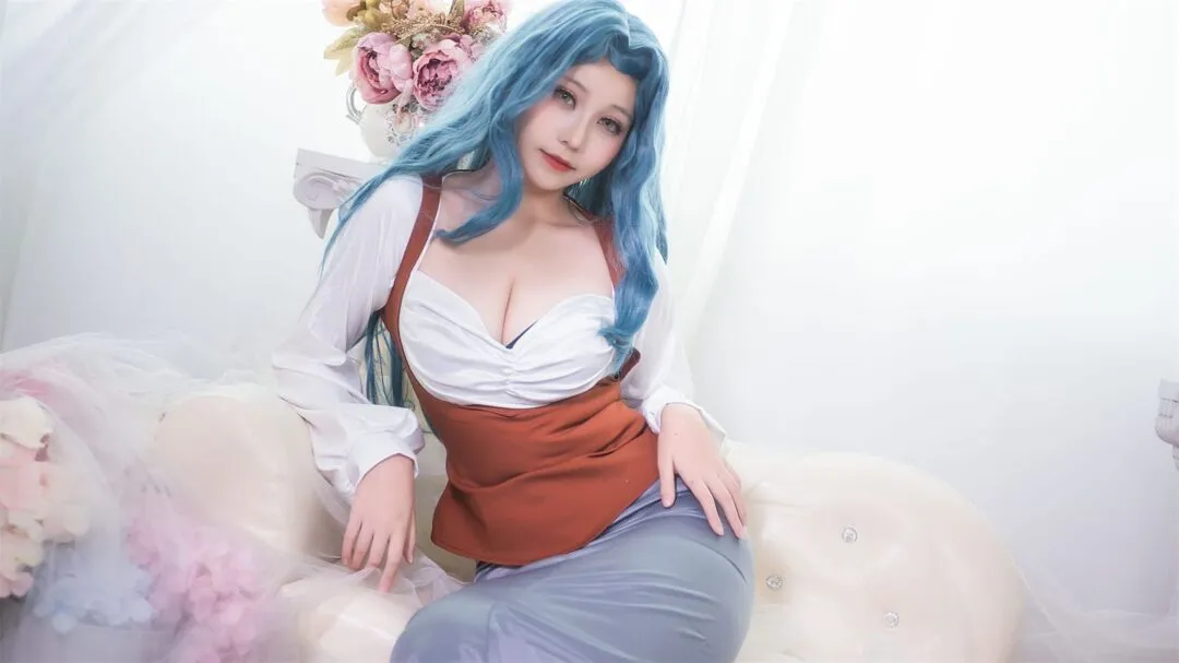 精灵村 第三村人cos——性感翘臀比基尼铠甲-13