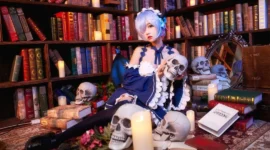 从零开始的异世界生活 蕾姆女仆cosplay-绝对领域