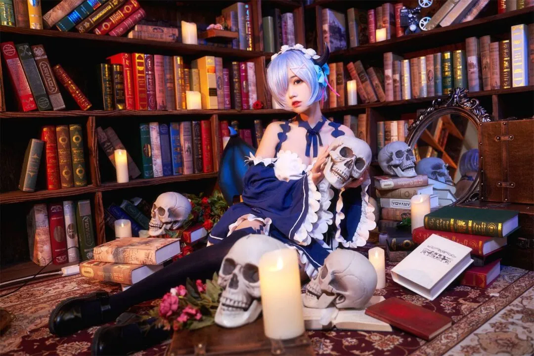 从零开始的异世界生活 蕾姆女仆cosplay-绝对领域