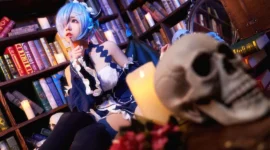从零开始的异世界生活 蕾姆女仆cosplay-绝对领域