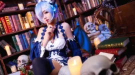 从零开始的异世界生活 蕾姆女仆cosplay-绝对领域