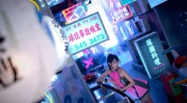 科幻风美少女性感私房写真-绝对领域