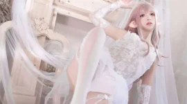 精灵少女性感白丝私房写真-绝对领域