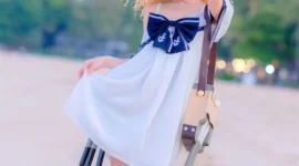 JK美少女泳装性感写真-绝对领域