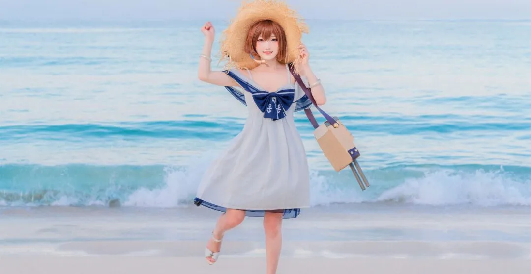 JK美少女泳装性感写真-15