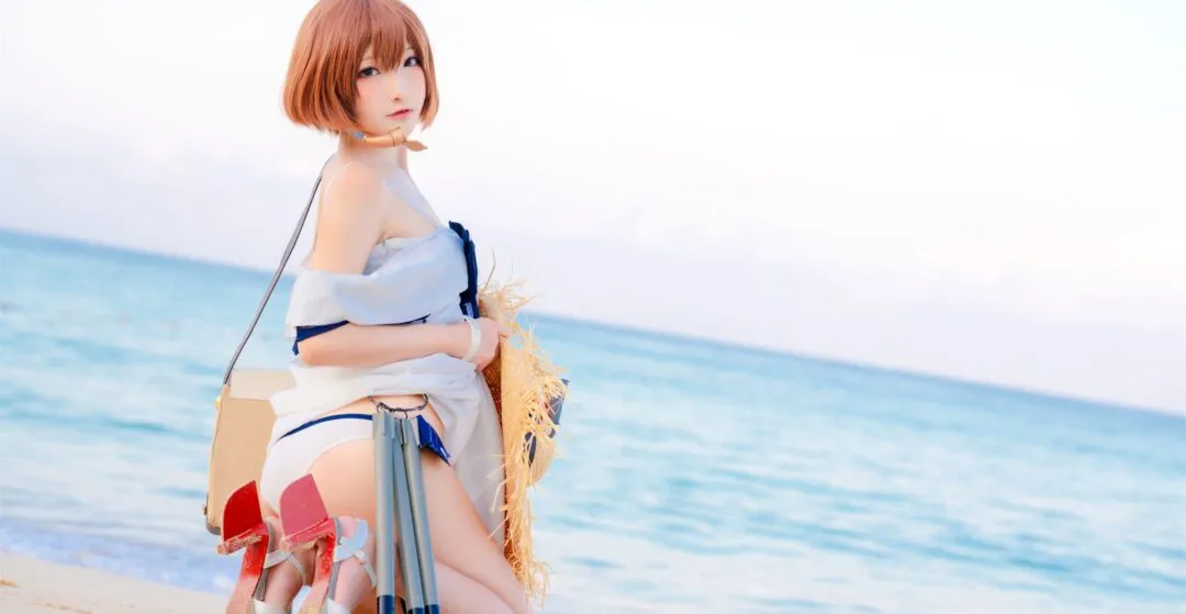 JK美少女泳装性感写真-16