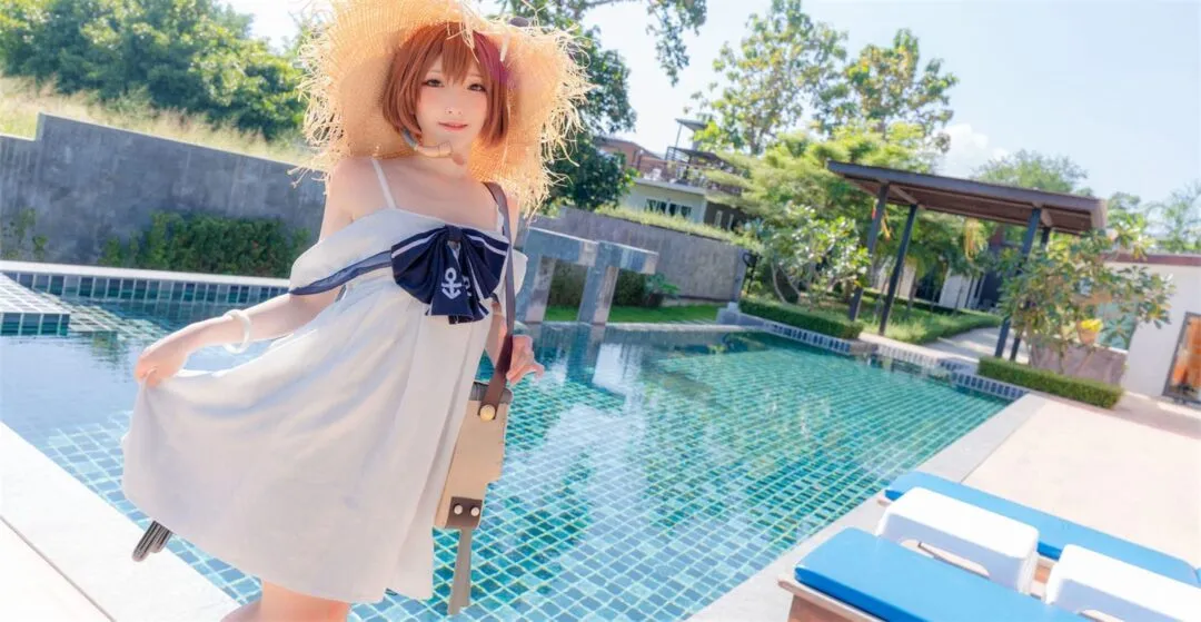 JK美少女泳装性感写真-30