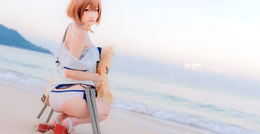 JK美少女泳装性感写真-43