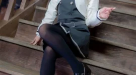 JK美少女和服黑丝性感写真-绝对领域