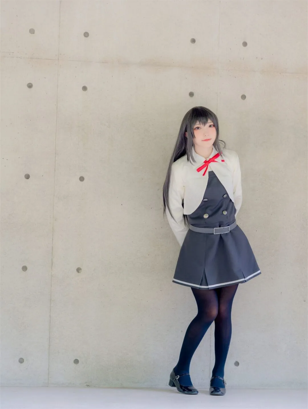 JK美少女和服黑丝性感写真-11