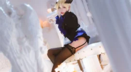 FGO 黑枪呆cosplay-绝对领域