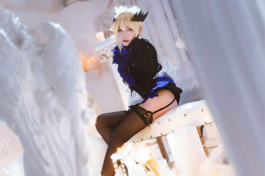 FGO 黑枪呆cosplay-绝对领域