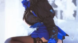 FGO 黑枪呆cosplay-绝对领域