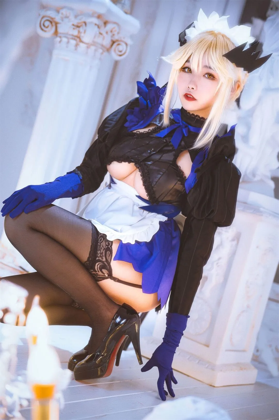 FGO 黑枪呆cosplay-15