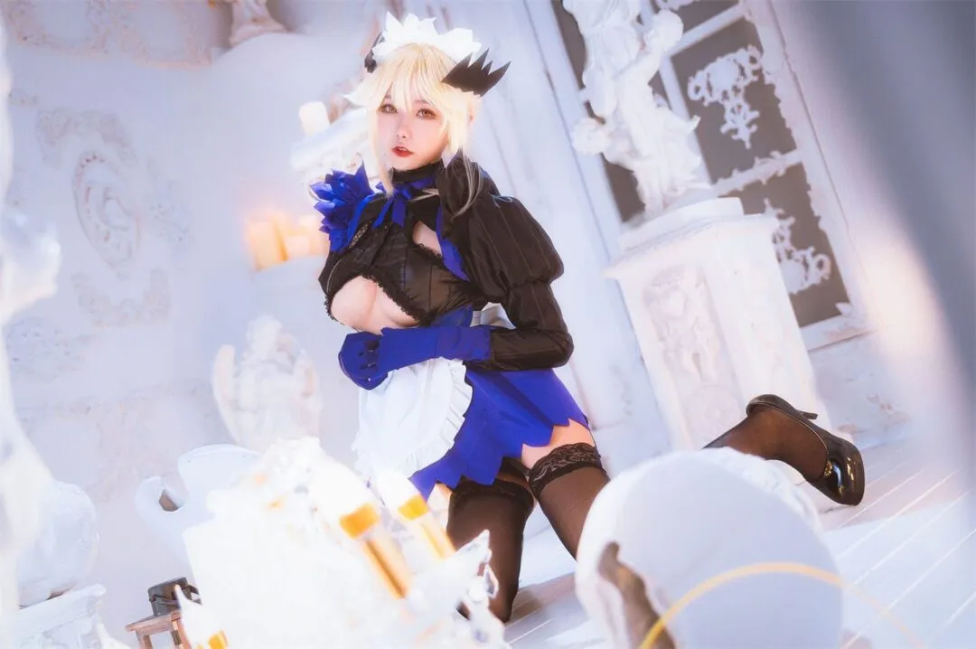 FGO 黑枪呆cosplay-17