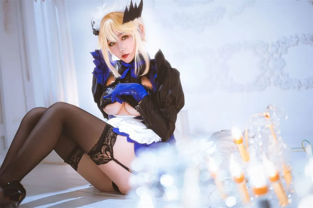FGO 黑枪呆cosplay-20