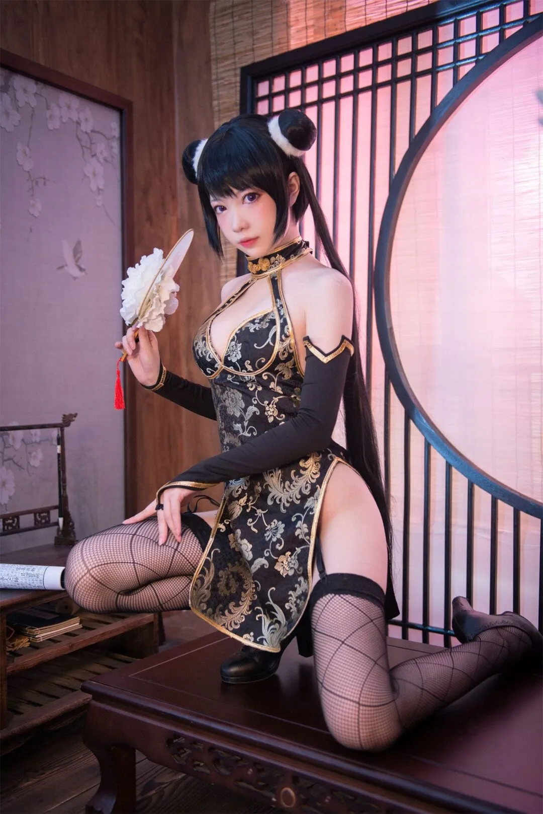 冬月茉莉cosplay-绝对领域