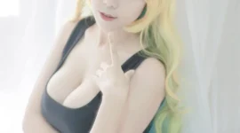 小林家的龙女仆 露科亚cosplay-绝对领域