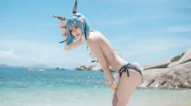 碧蓝航线 加斯科涅cosplay-绝对领域