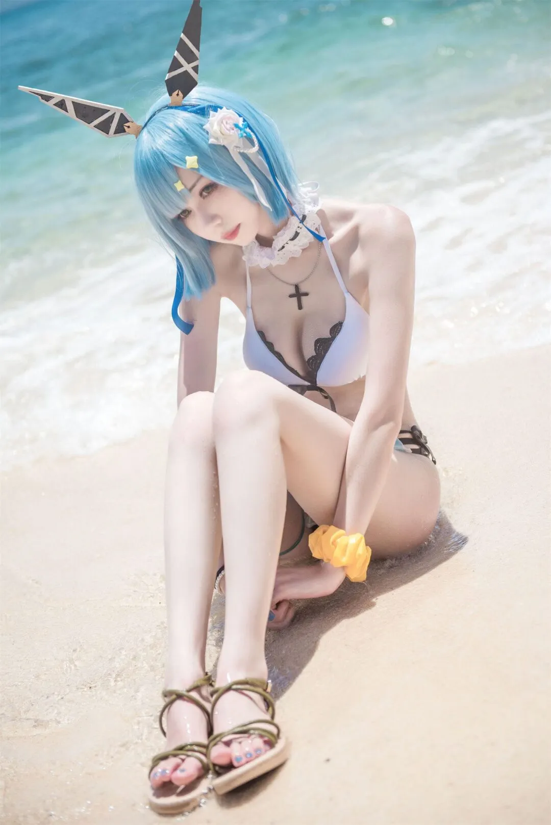 碧蓝航线 加斯科涅cosplay-13