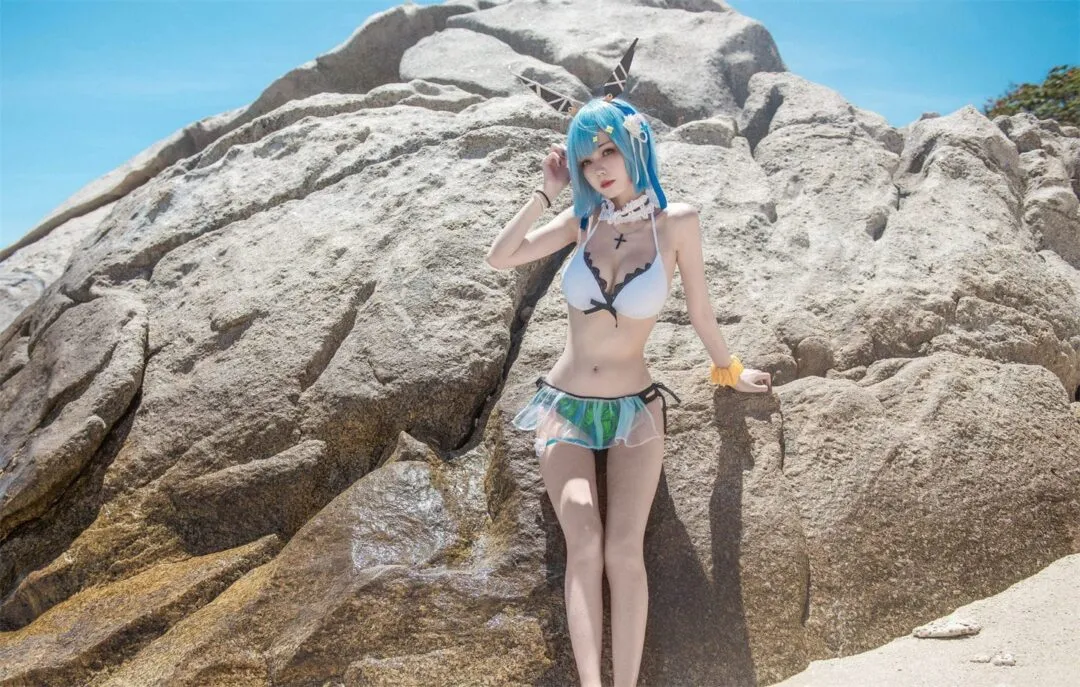 碧蓝航线 加斯科涅cosplay-12