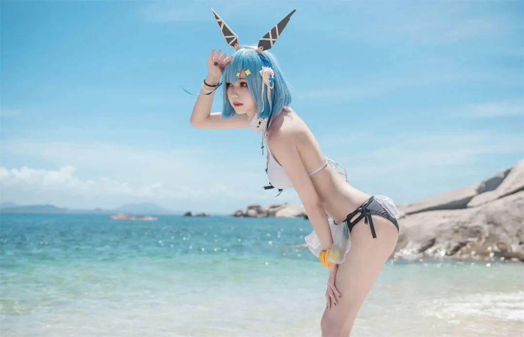 碧蓝航线 加斯科涅cosplay-18