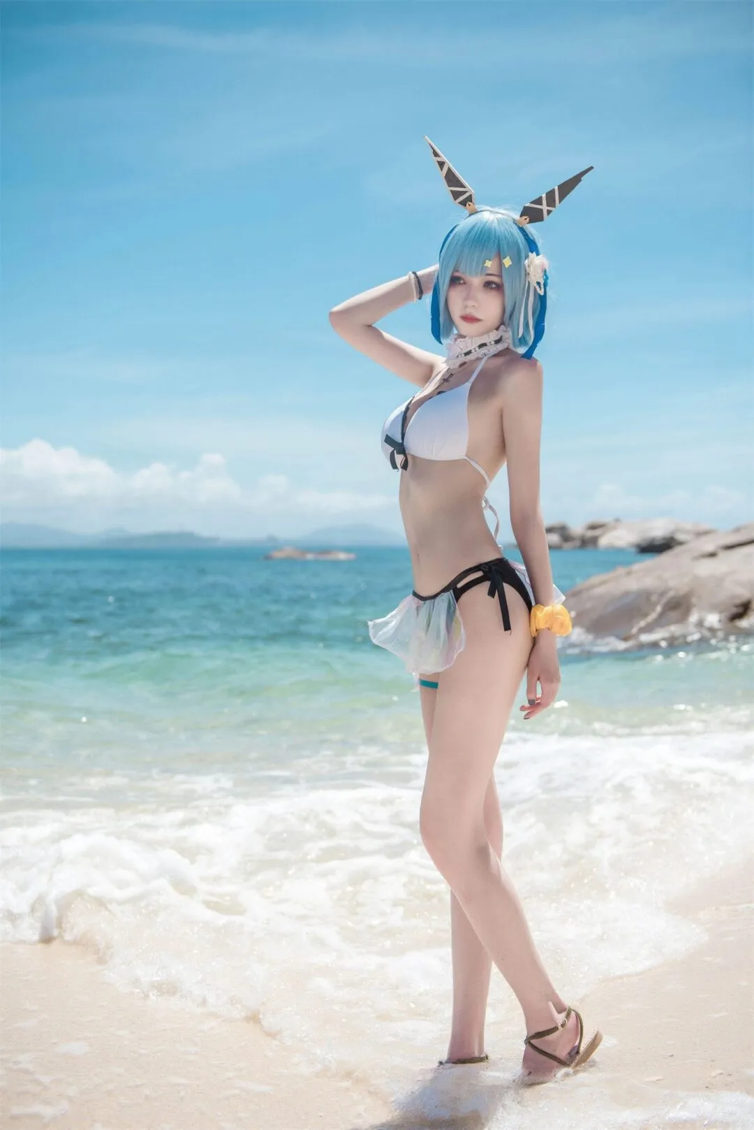 碧蓝航线 加斯科涅cosplay-24