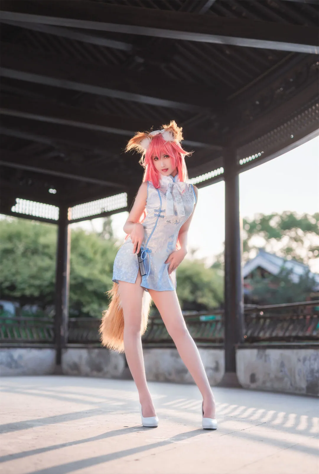 FGO 玉藻前旗袍7cosplay-36