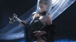 明日方舟 闪灵cosplay-绝对领域