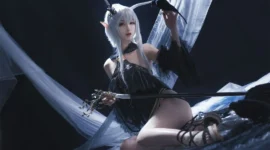 明日方舟 闪灵cosplay-绝对领域
