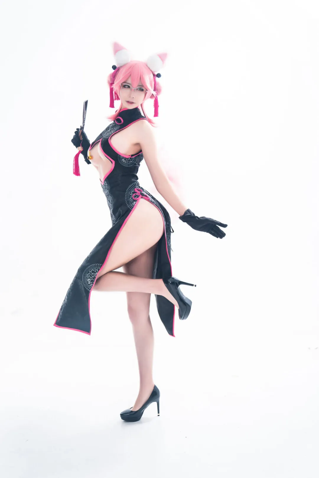 FGO 玉藻前秘书狐2cosplay-1