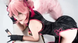 FGO 玉藻前秘书狐2cosplay-绝对领域