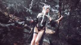 明日方舟 闪灵2cosplay-绝对领域