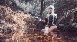 明日方舟 闪灵2cosplay-绝对领域