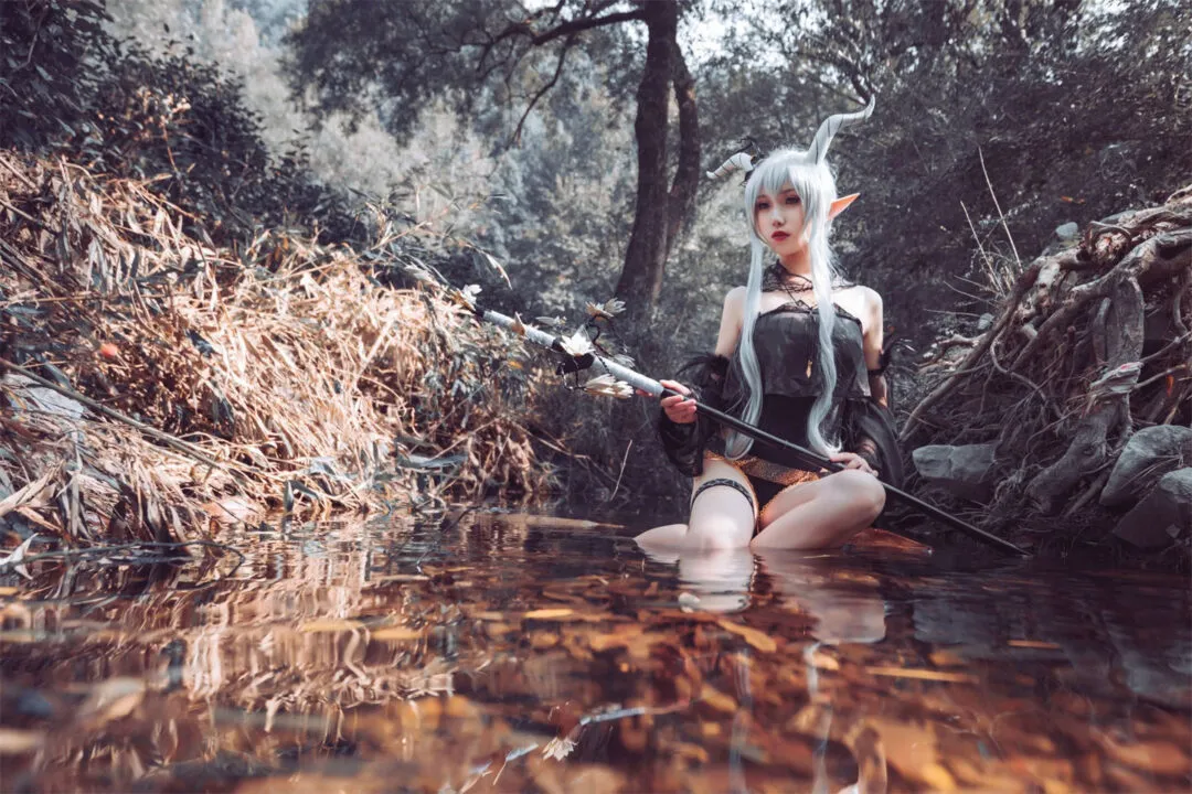 明日方舟 闪灵2cosplay-绝对领域