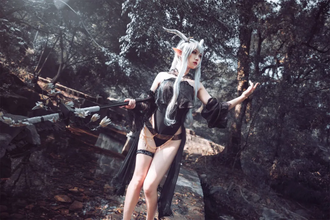 明日方舟 闪灵2cosplay-1