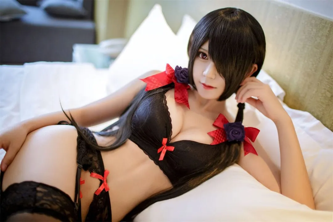 约会大作战 时崎狂三5cosplay-1