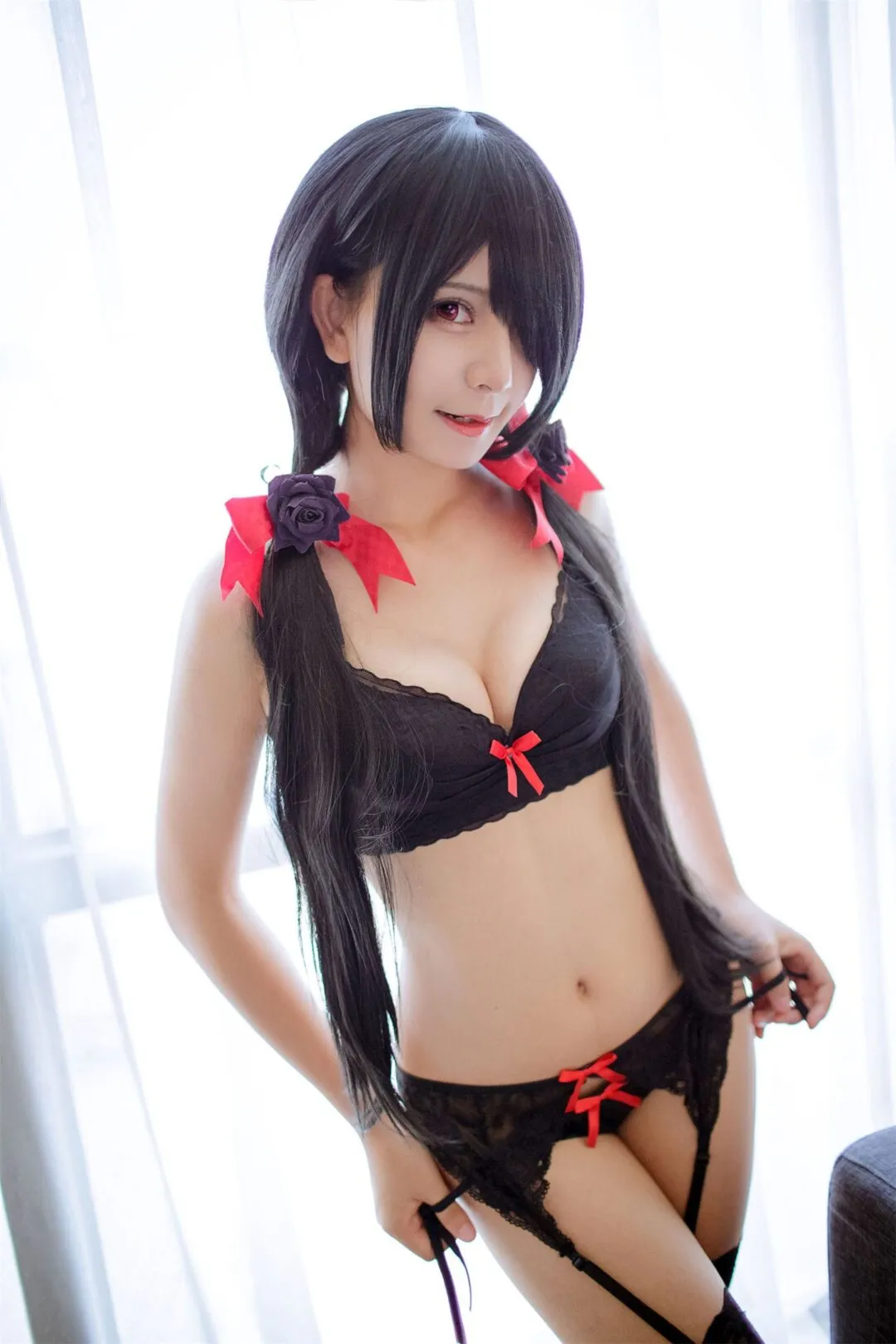 约会大作战 时崎狂三5cosplay-12