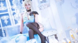 FGO 黑枪呆阿尔托莉雅cosplay-绝对领域