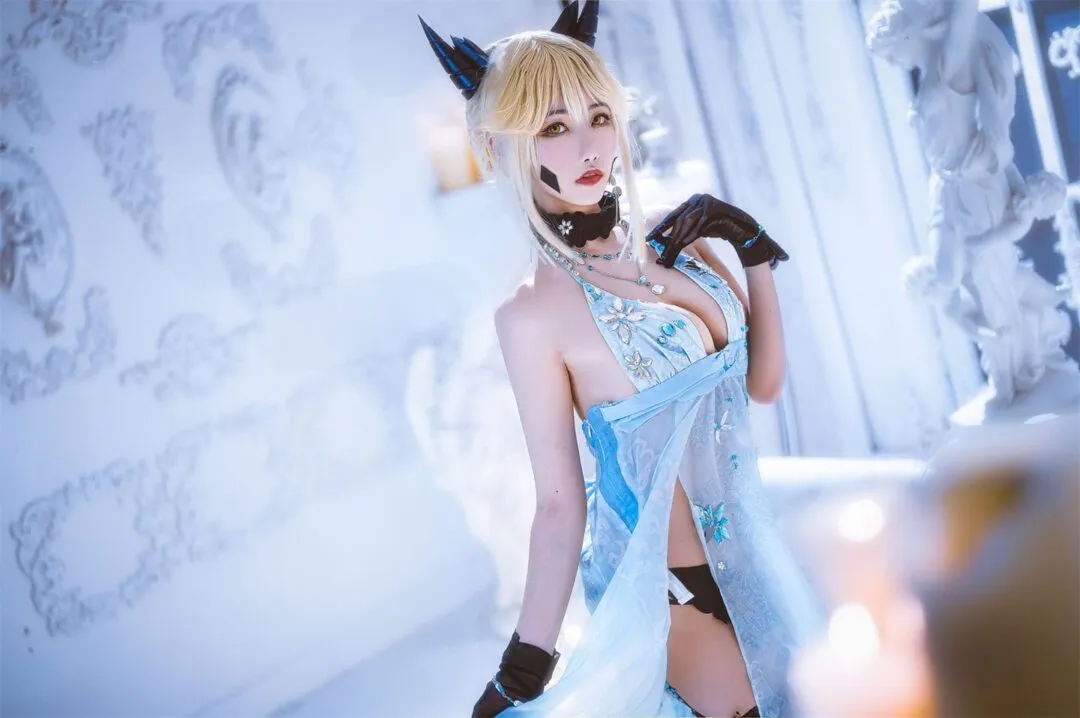 FGO 黑枪呆阿尔托莉雅cosplay-13