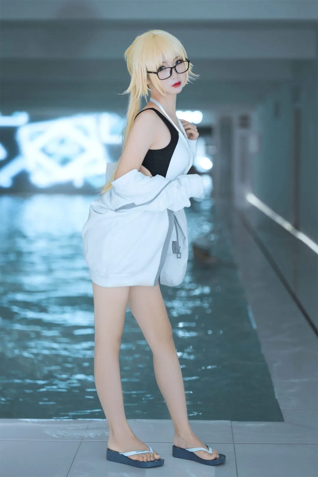 FGO 贞德泳装cosplay-绝对领域
