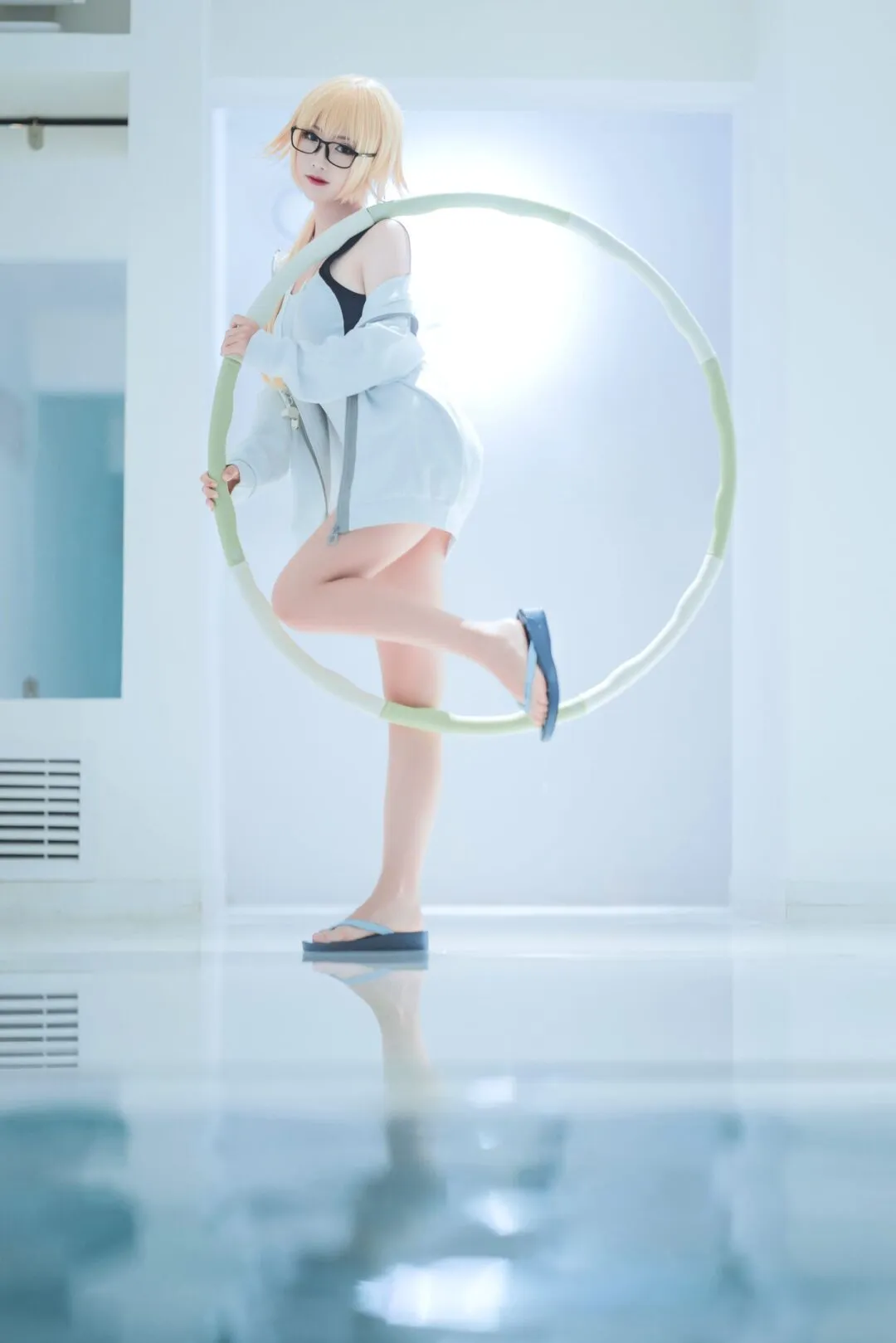 FGO 贞德泳装cosplay-15