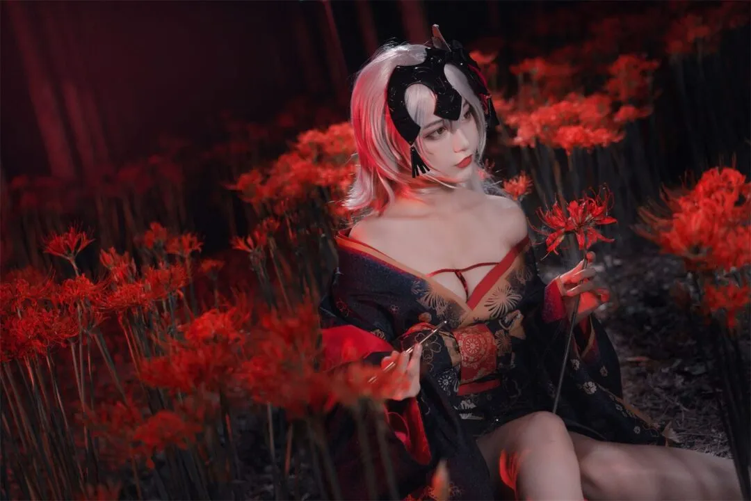 FGO 黑贞德2cosplay-14