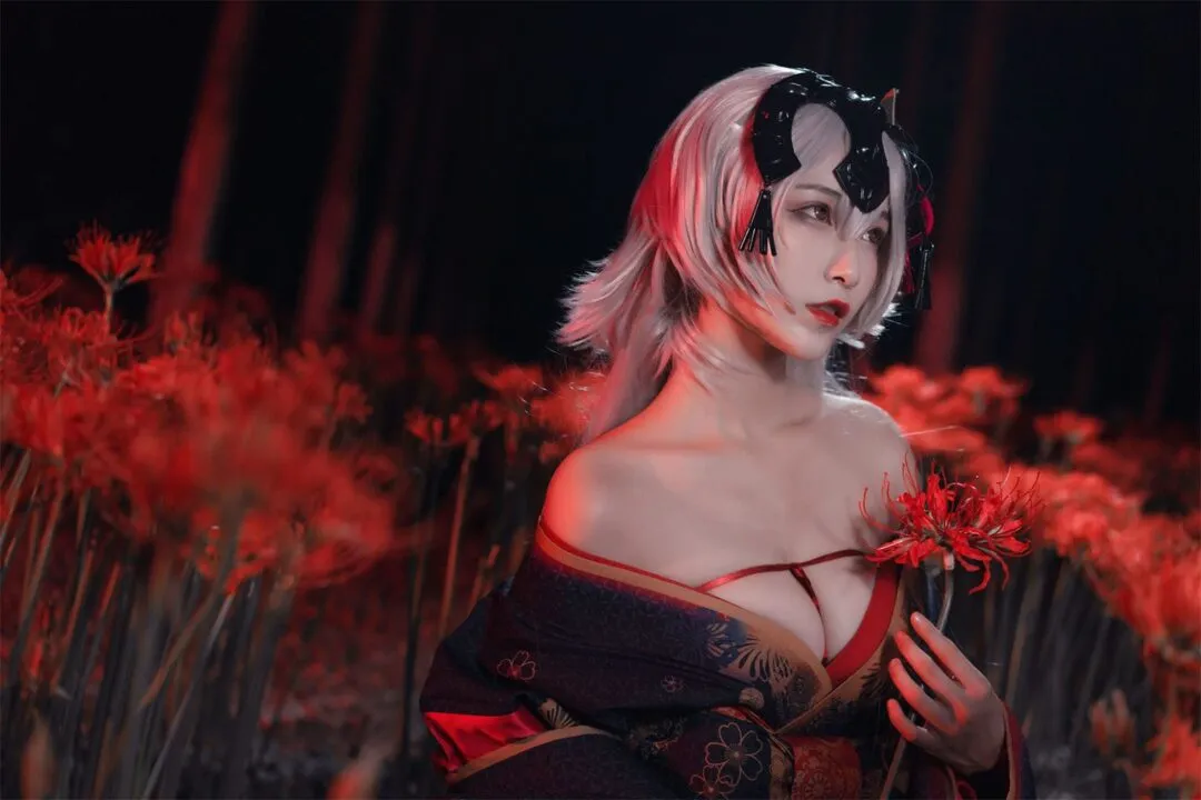 FGO 黑贞德2cosplay-17