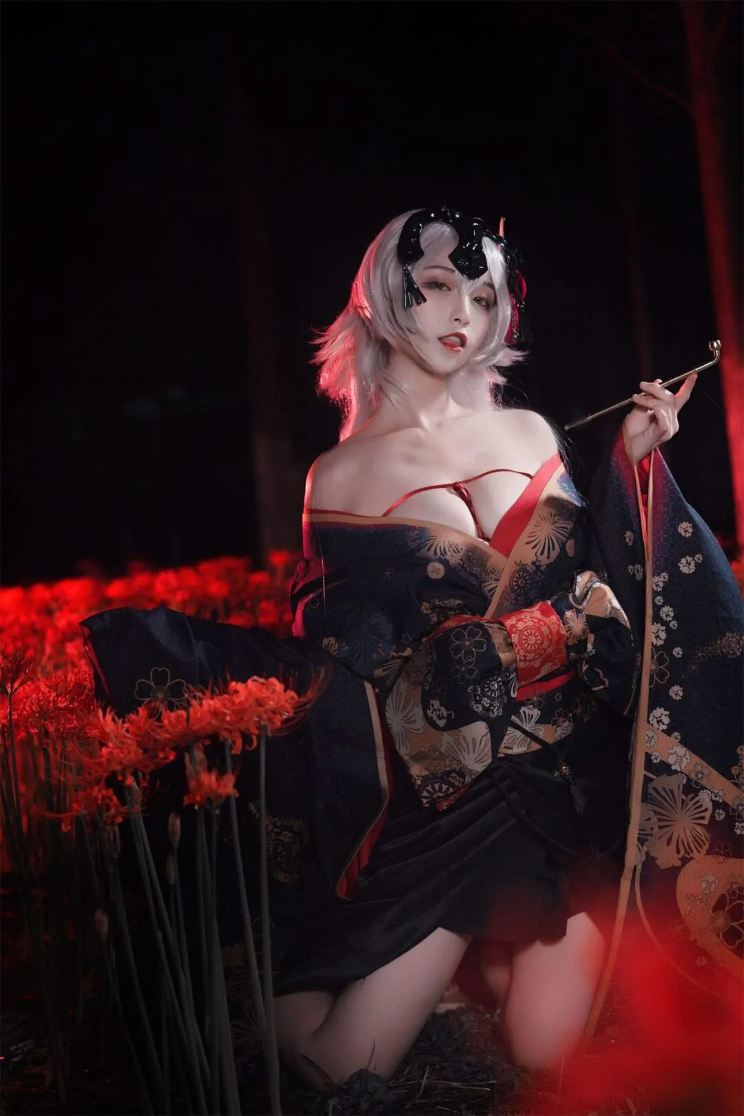 FGO 黑贞德2cosplay-19