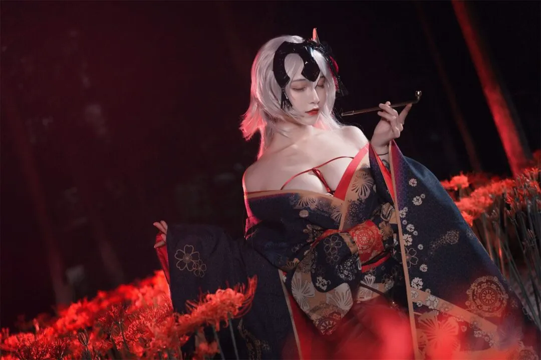 FGO 黑贞德2cosplay-21