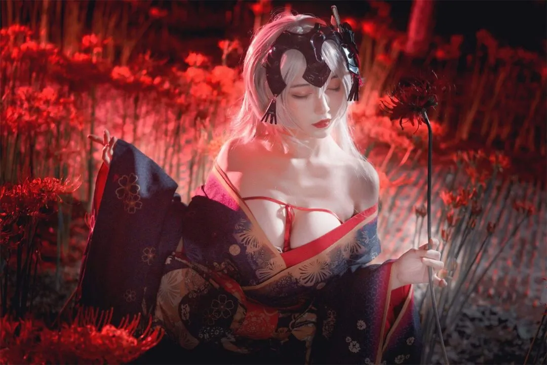 FGO 黑贞德2cosplay-22